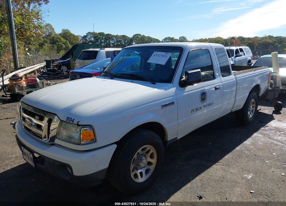 2011 FORD RANGER SUPER CAB VIN: 1FTKR4FE8BPA39311