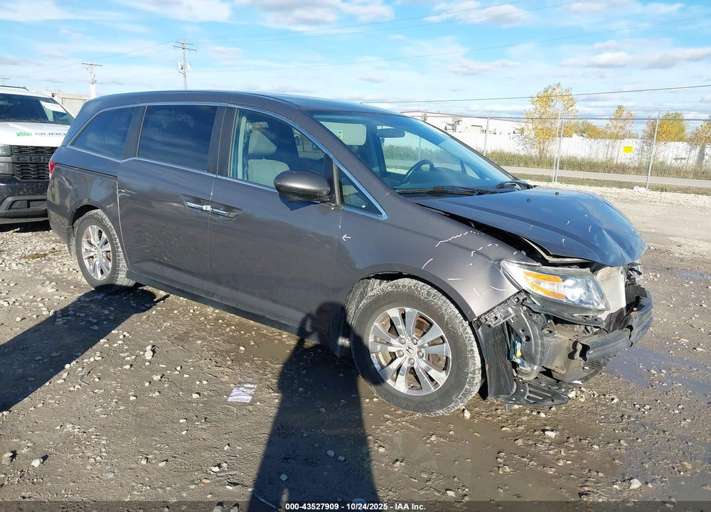 2014 HONDA ODYSSEY EX VIN: 5FNRL5H49EB076215