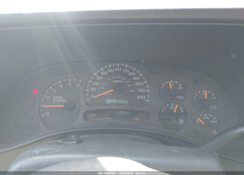 2004 CHEVROLET SILVERADO 1500 WORK TRUCK VIN: 1GCEC19T14E120043