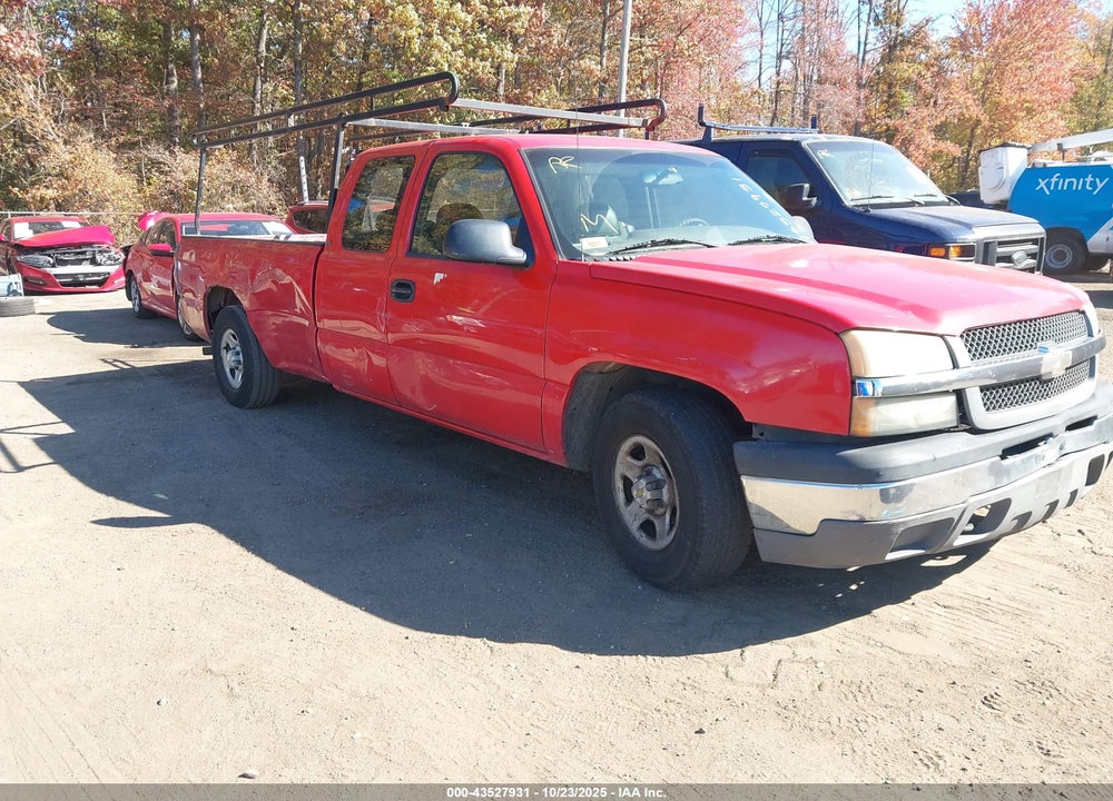 2004 CHEVROLET SILVERADO 1500 WORK TRUCK VIN: 1GCEC19T14E120043