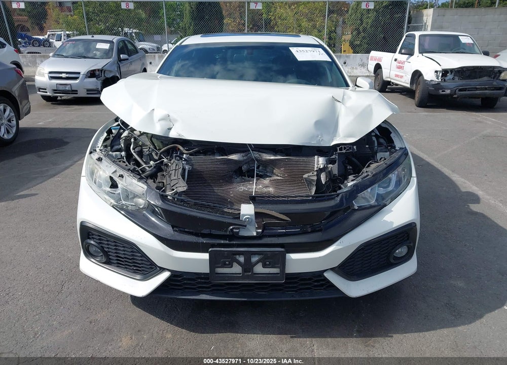 2017 HONDA CIVIC EX VIN: SHHFK7H54HU414066