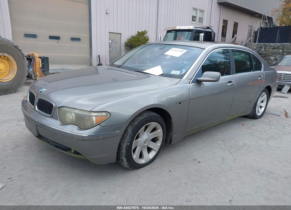 2002 BMW 745LI VIN: WBAGN63412DR02392