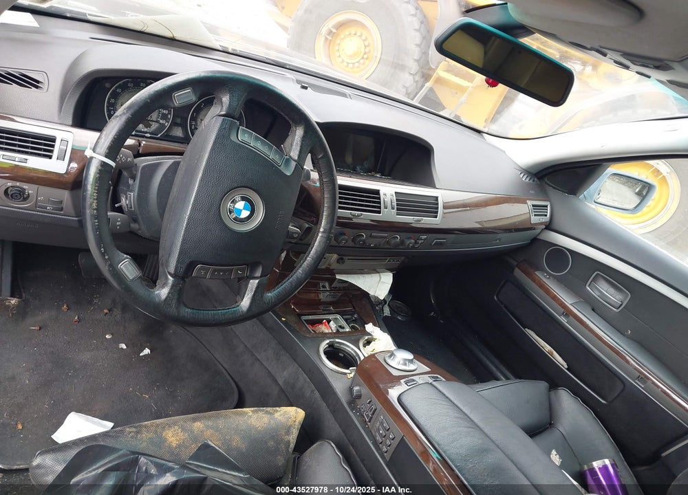 2002 BMW 745LI VIN: WBAGN63412DR02392