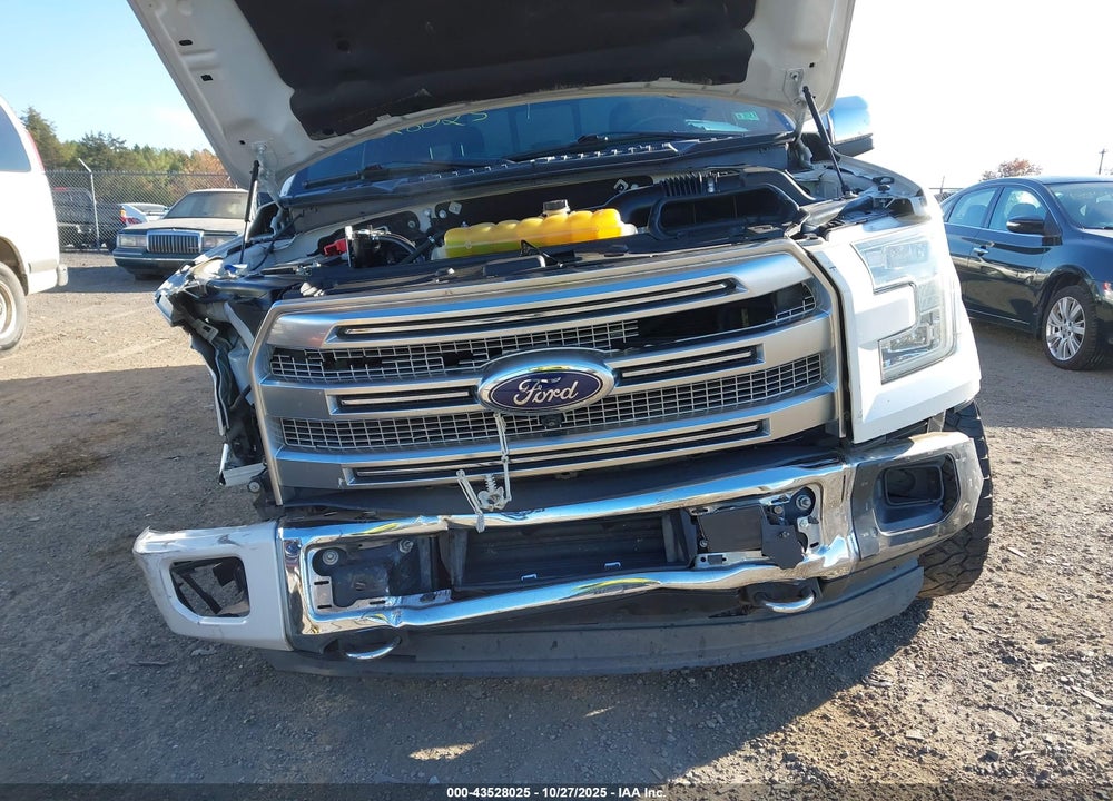 2015 FORD F-150 PLATINUM VIN: 1FTEW1EGXFFB45374