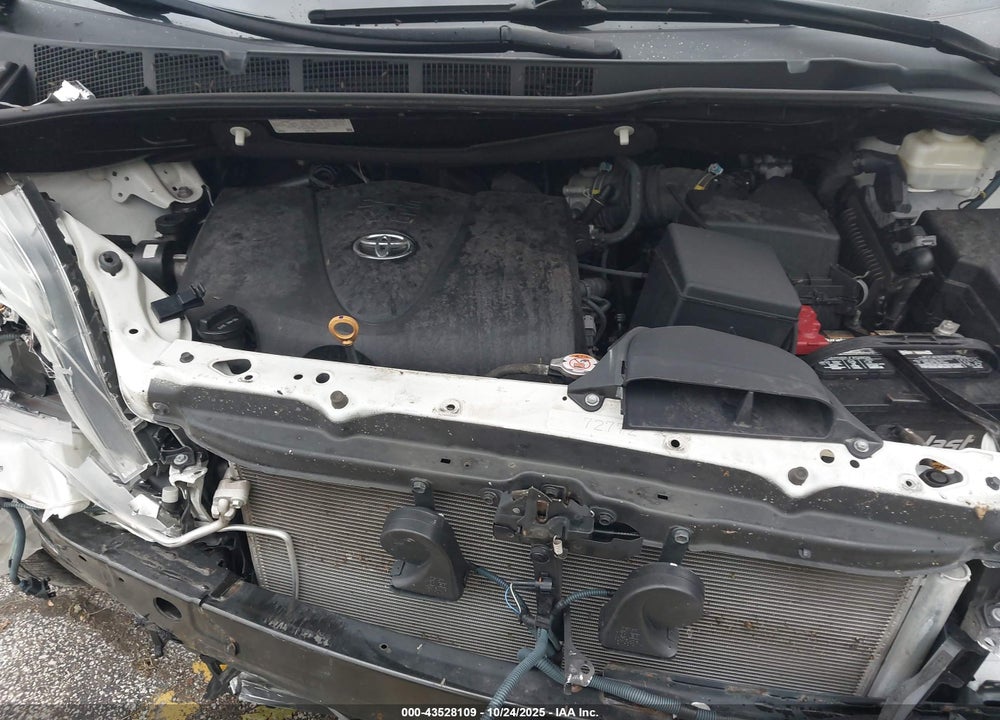 2019 TOYOTA SIENNA L 7 PASSENGER VIN: 5TDZZ3DCXKS016936