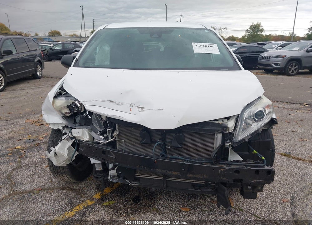 2019 TOYOTA SIENNA L 7 PASSENGER VIN: 5TDZZ3DCXKS016936