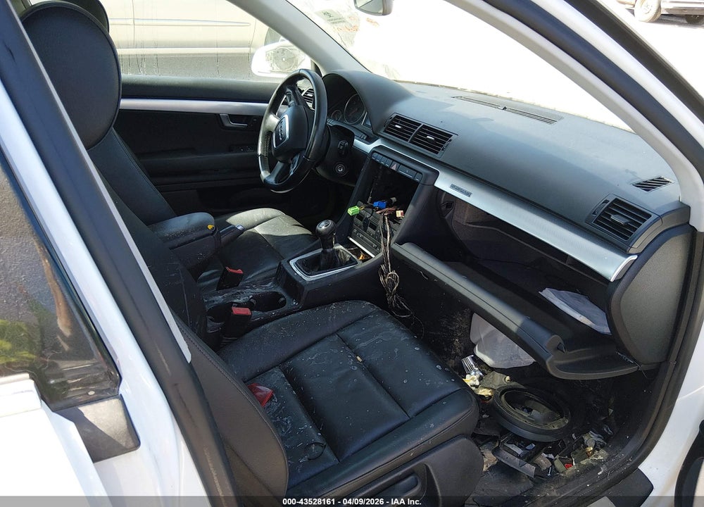 2008 AUDI A4 2.0T/2.0T SPECIAL EDITION VIN: WAUDF78EX8A028836
