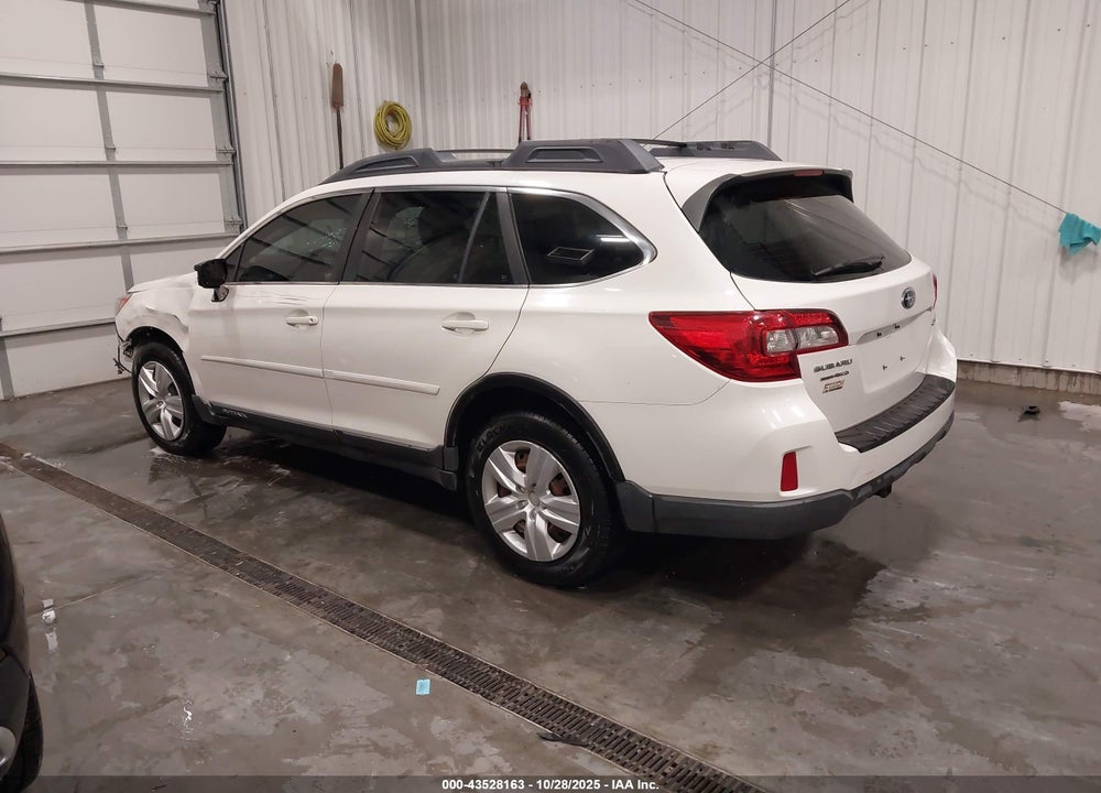2015 SUBARU OUTBACK 2.5I VIN: 4S4BSBAC5F3314897