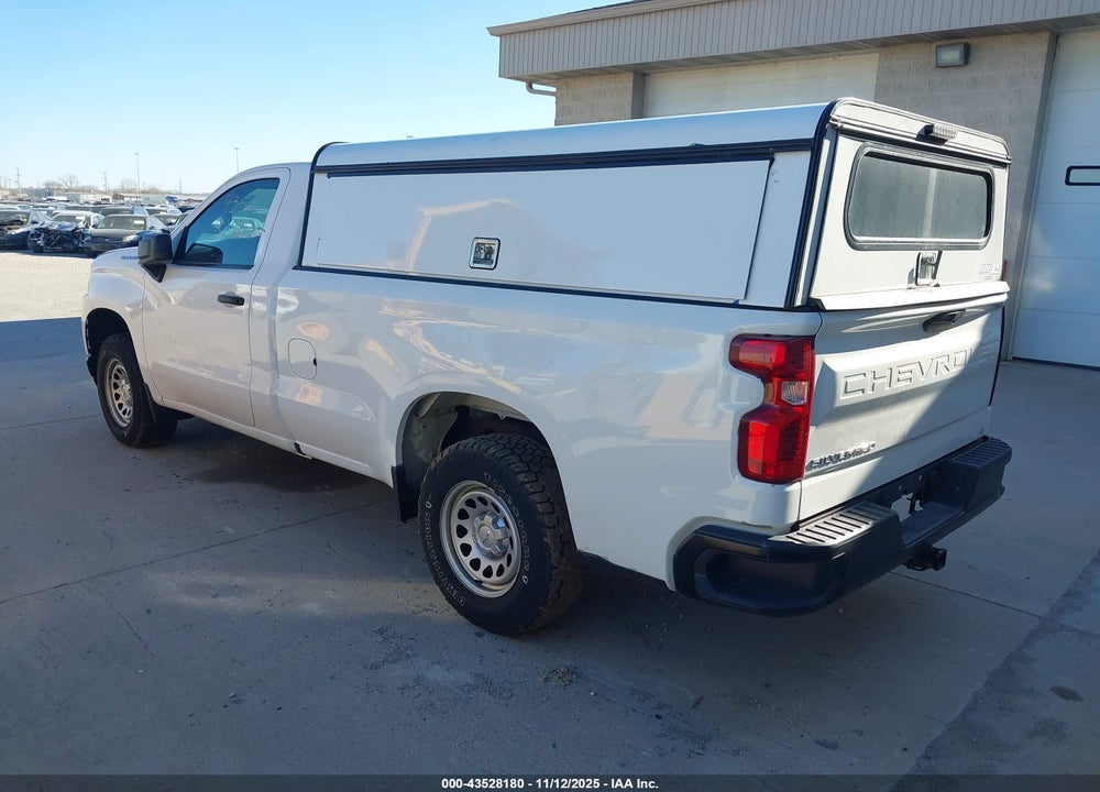 2020 CHEVROLET SILVERADO 1500 2WD LONG BED WT VIN: 3GCNWAEH0LG276462