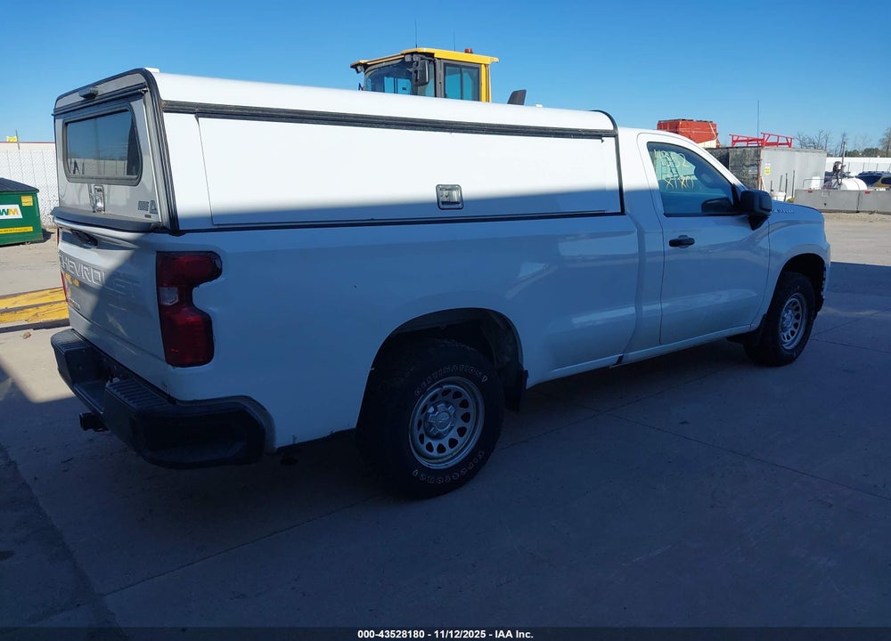 2020 CHEVROLET SILVERADO 1500 2WD LONG BED WT VIN: 3GCNWAEH0LG276462
