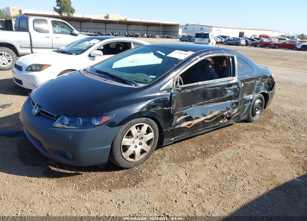 2007 HONDA CIVIC LX VIN: 2HGFG11667H503716