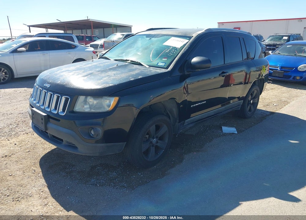 2012 JEEP COMPASS VIN: 1C4NJCBA2CD503505