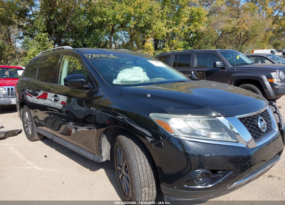 2013 NISSAN PATHFINDER S/SV/SL/PLATINUM VIN: 5N1AR2MM5DC636013