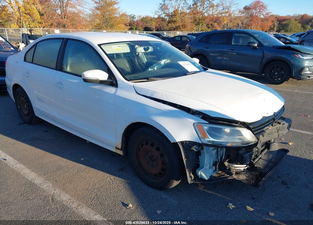 2012 VOLKSWAGEN JETTA 2.5L SE VIN: 3VWDP7AJ3CM107944