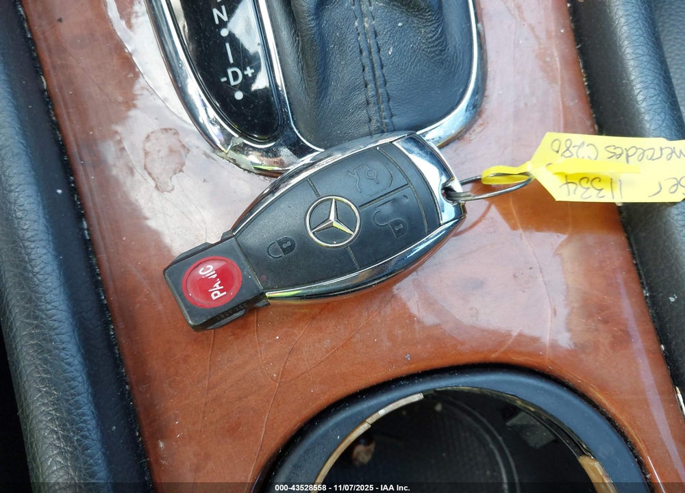 2007 MERCEDES-BENZ C 280 LUXURY 4MATIC VIN: WDBRF92H87F856097