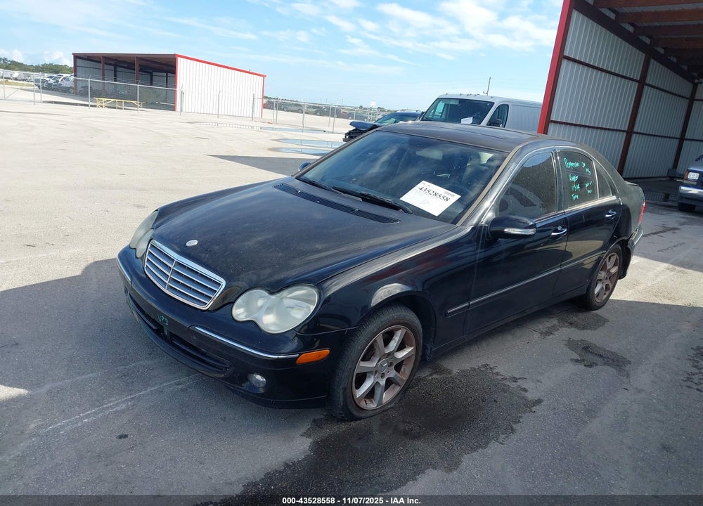 2007 MERCEDES-BENZ C 280 LUXURY 4MATIC VIN: WDBRF92H87F856097