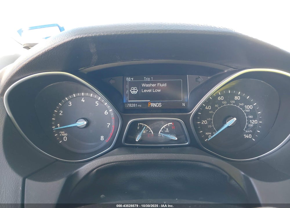 2018 FORD FOCUS VIN: 1FADP3J29JL233086
