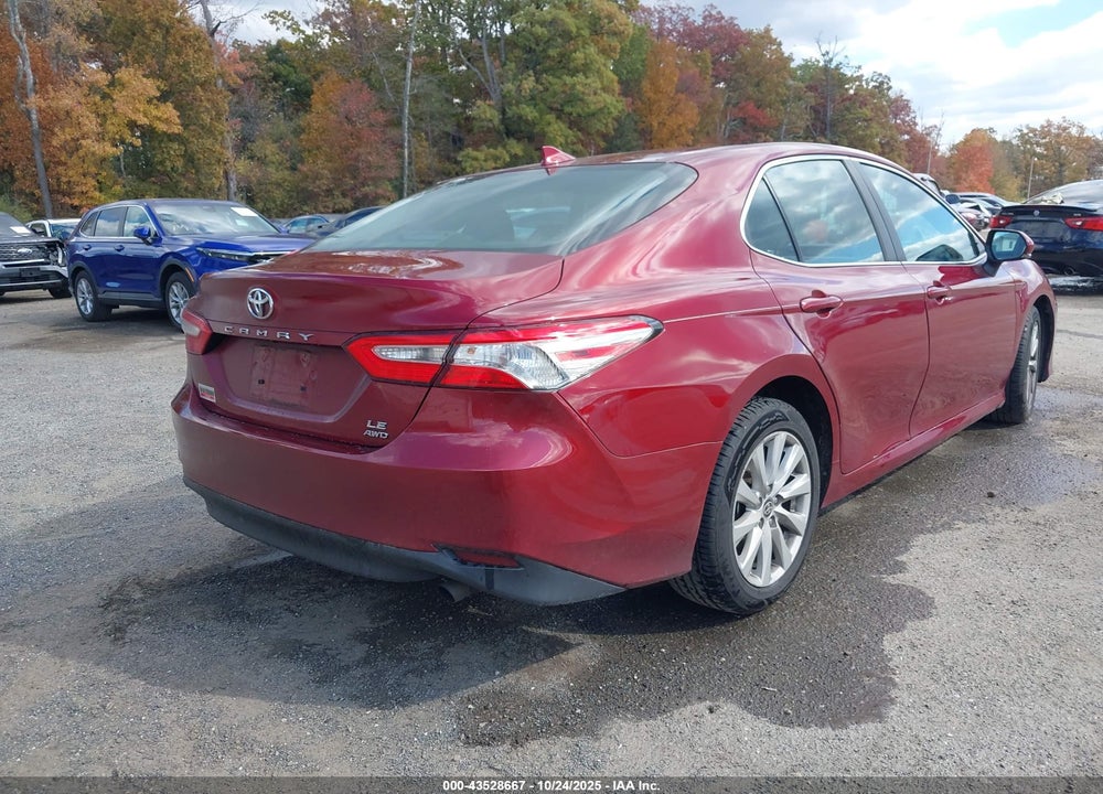 2020 TOYOTA CAMRY LE AWD VIN: 4T1C11BK9LU013577