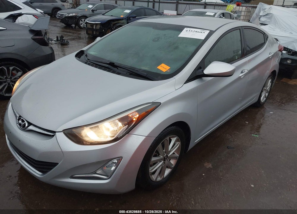 2014 HYUNDAI ELANTRA SE VIN: KMHDH4AE4EU088722