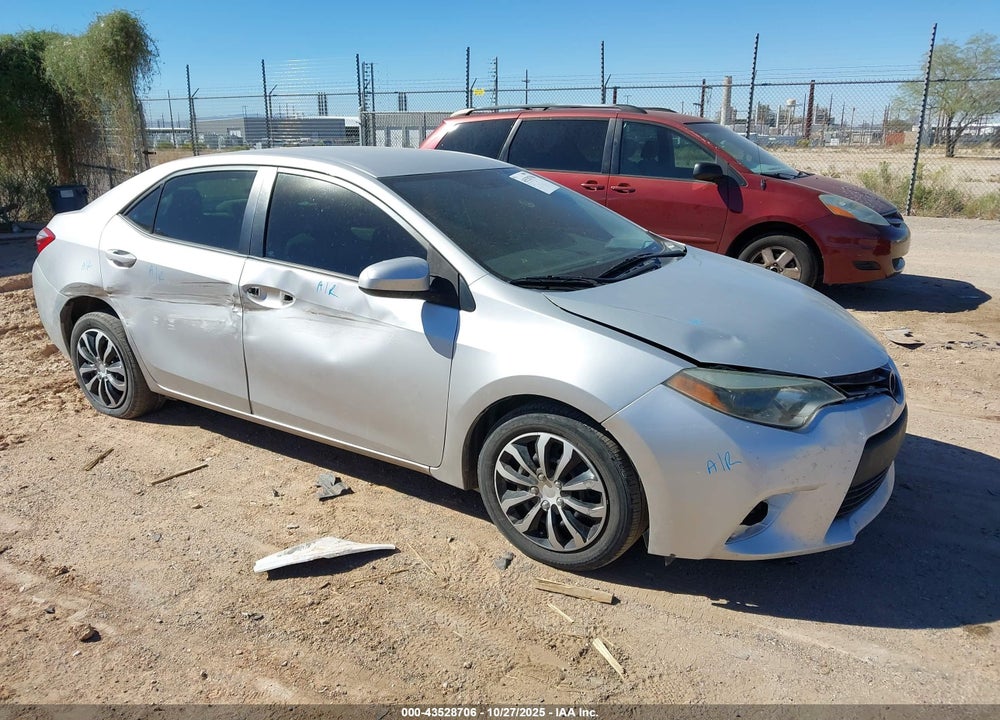 2016 TOYOTA COROLLA LE VIN: 2T1BURHE8GC597741