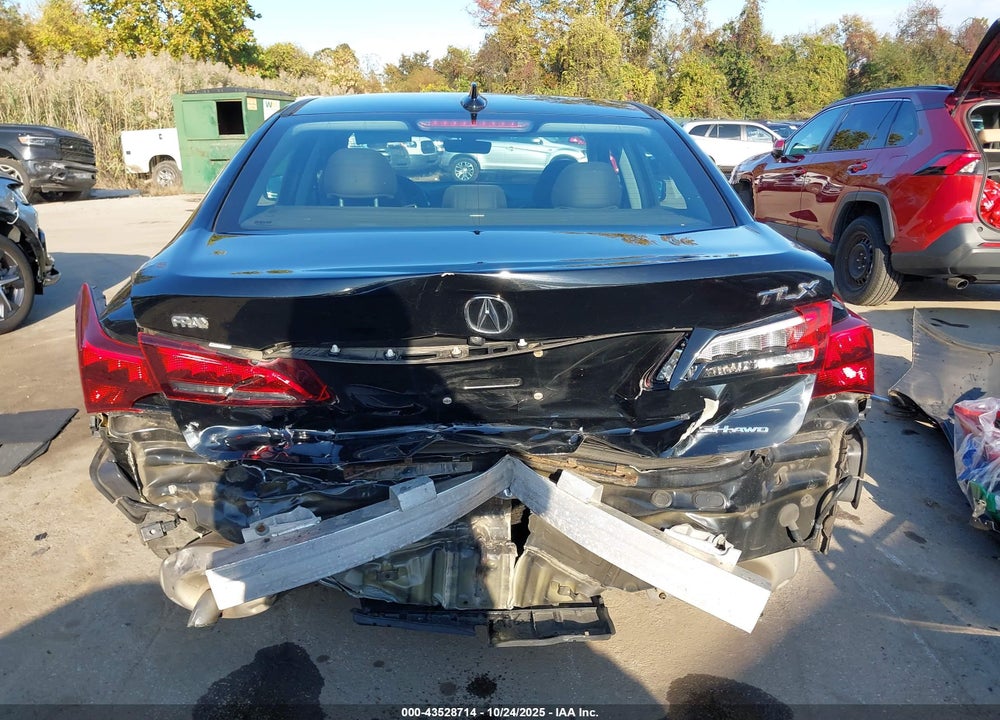 2015 ACURA TLX V6 TECH VIN: 19UUB3F5XFA010104