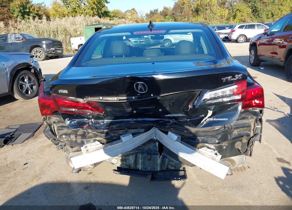 2015 ACURA TLX V6 TECH VIN: 19UUB3F5XFA010104