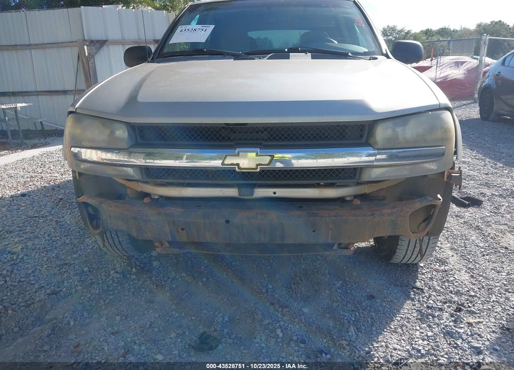 2007 CHEVROLET TRAILBLAZER LS VIN: 1GNDT13S072256298