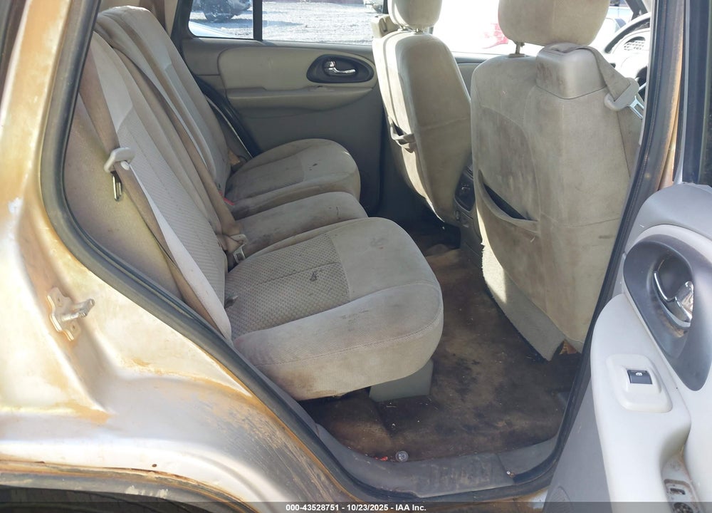 2007 CHEVROLET TRAILBLAZER LS VIN: 1GNDT13S072256298