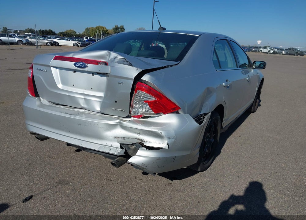2011 FORD FUSION VIN: 3FAHP0HG6BR191528