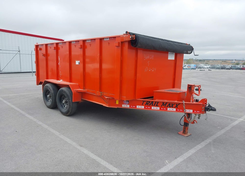 2024 TRAIL MAXX DUMP TRAILER VIN: 7WL1D142XRT000541