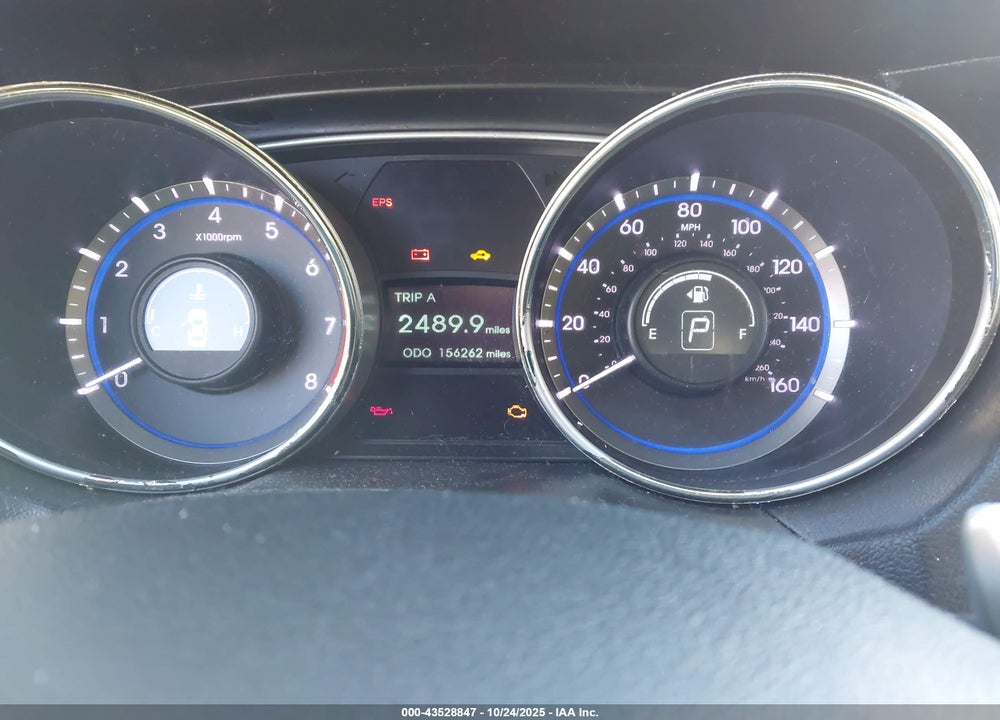 2013 HYUNDAI SONATA LIMITED 2.0T VIN: 5NPEC4AB4DH518139