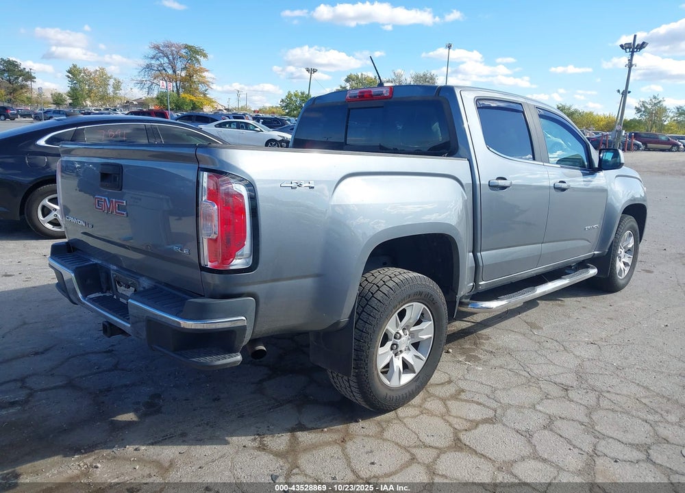 2018 GMC CANYON SLE VIN: 1GTG6CEN6J1125101