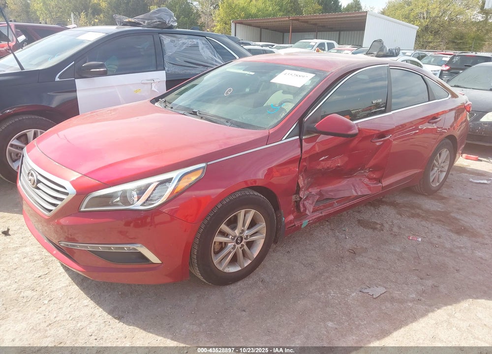 2015 HYUNDAI SONATA SE VIN: 5NPE24AF8FH186912