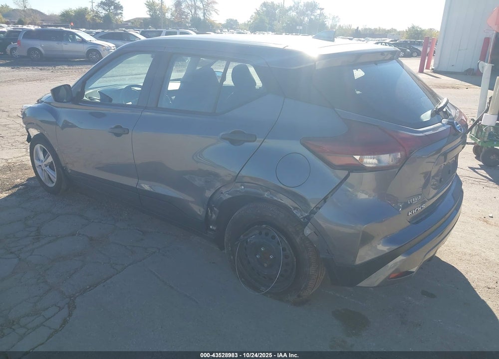 2021 NISSAN KICKS S XTRONIC CVT VIN: 3N1CP5BVXML554298
