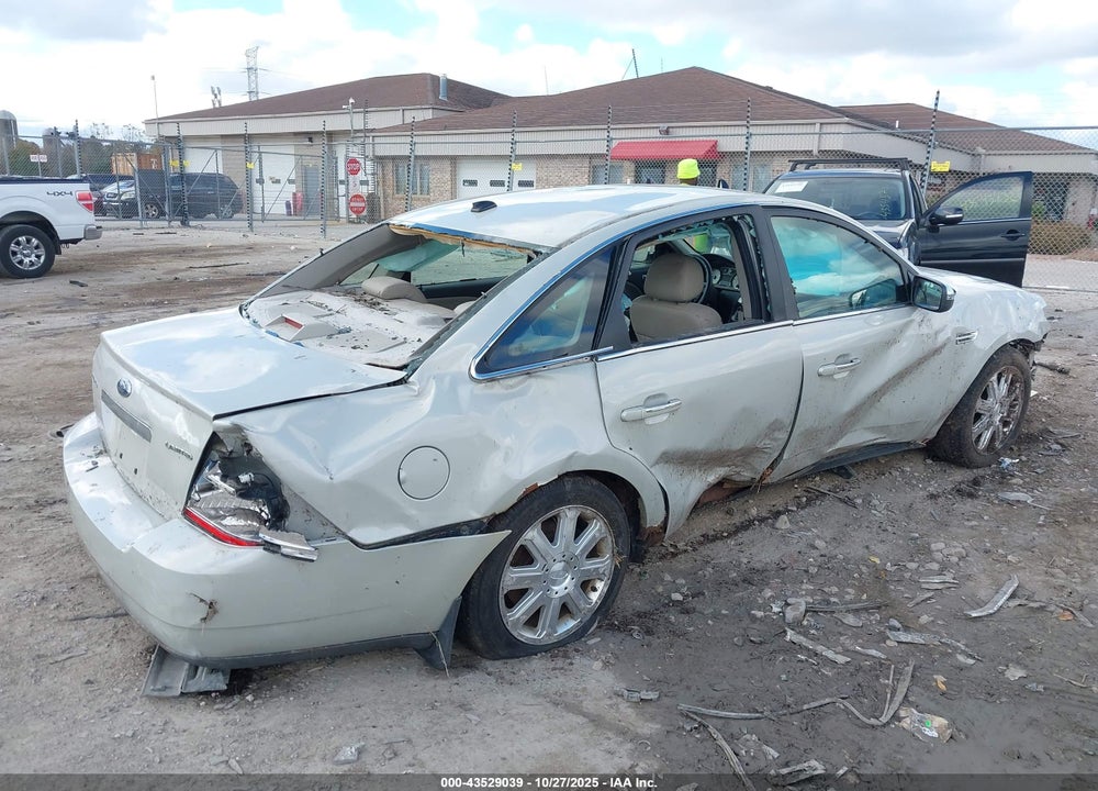 2008 FORD TAURUS VIN: 1FAHP25WX8G135566