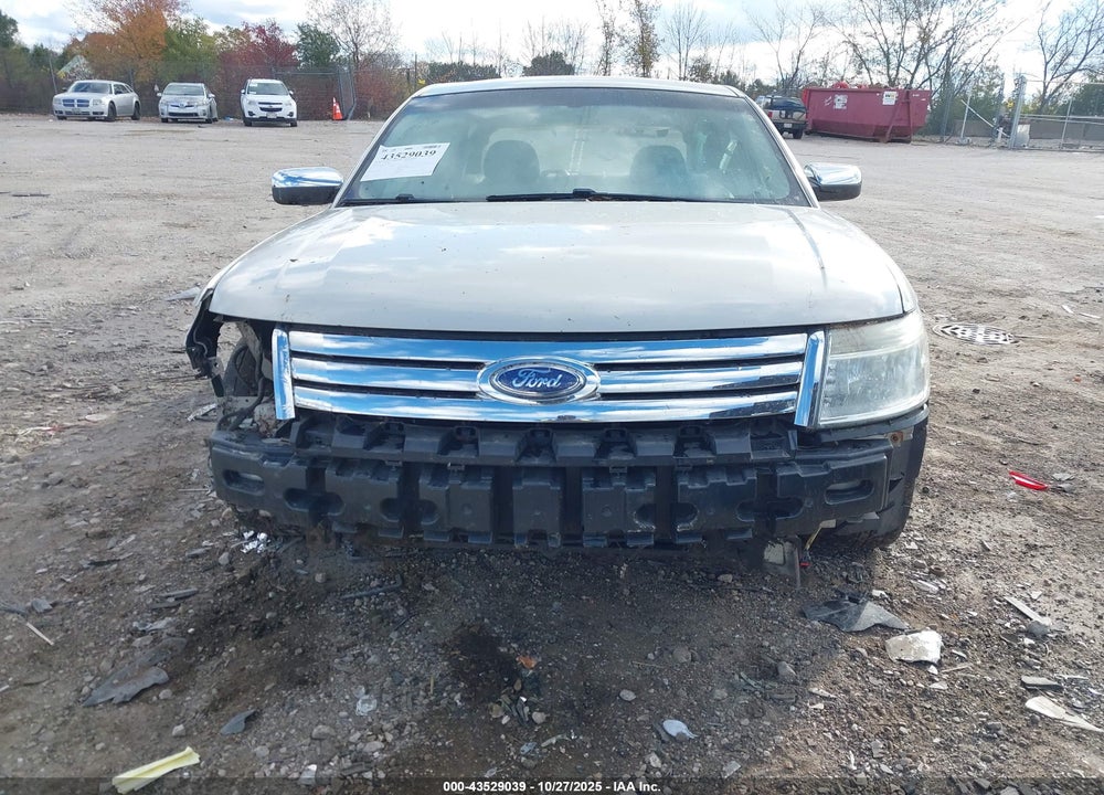 2008 FORD TAURUS VIN: 1FAHP25WX8G135566