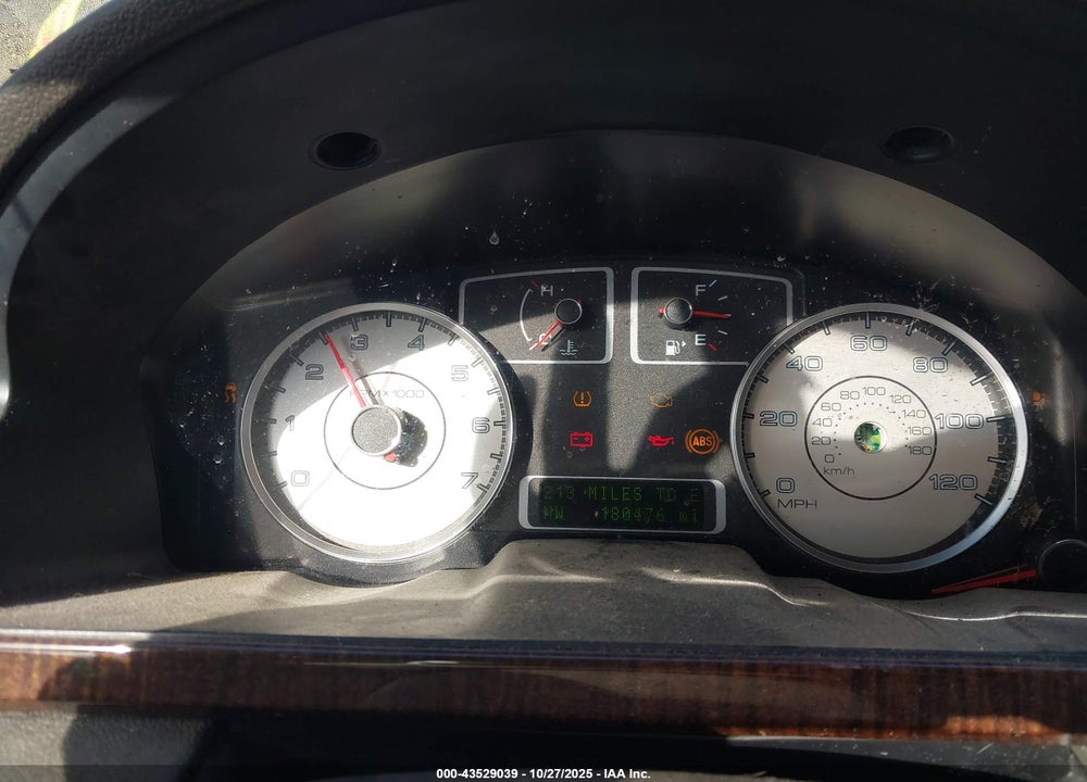 2008 FORD TAURUS VIN: 1FAHP25WX8G135566