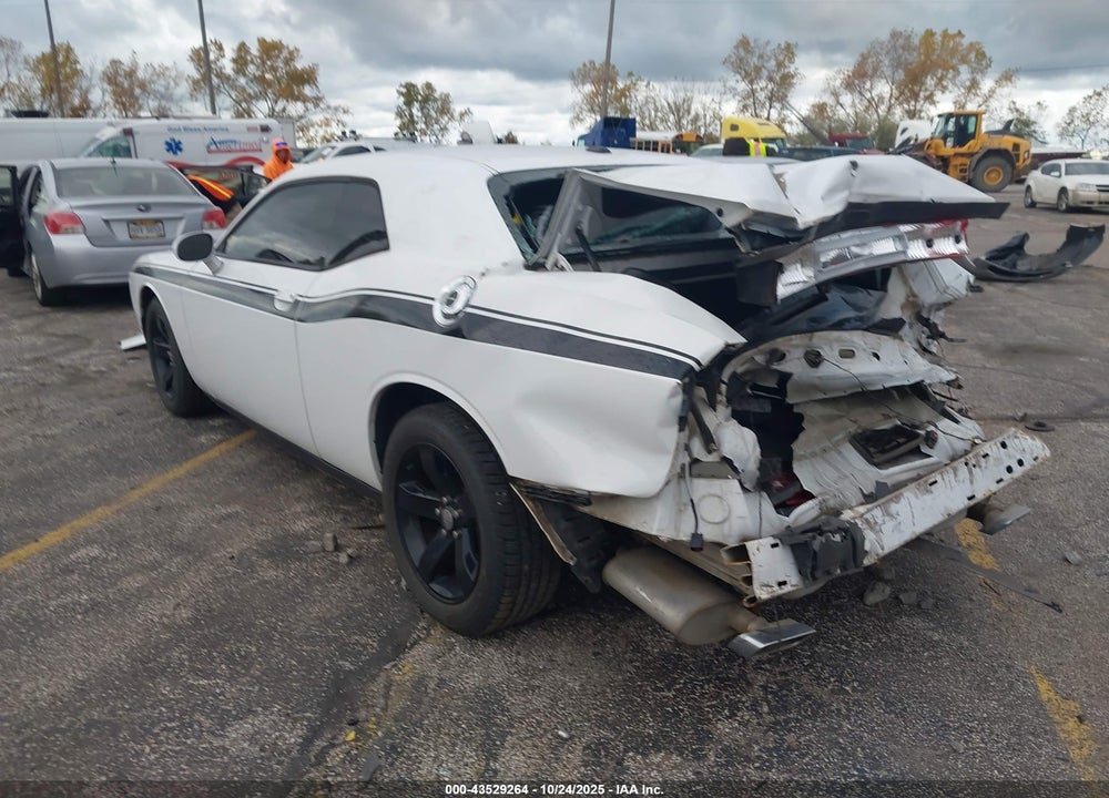 2012 DODGE CHALLENGER SXT VIN: 2C3CDYAG5CH101308