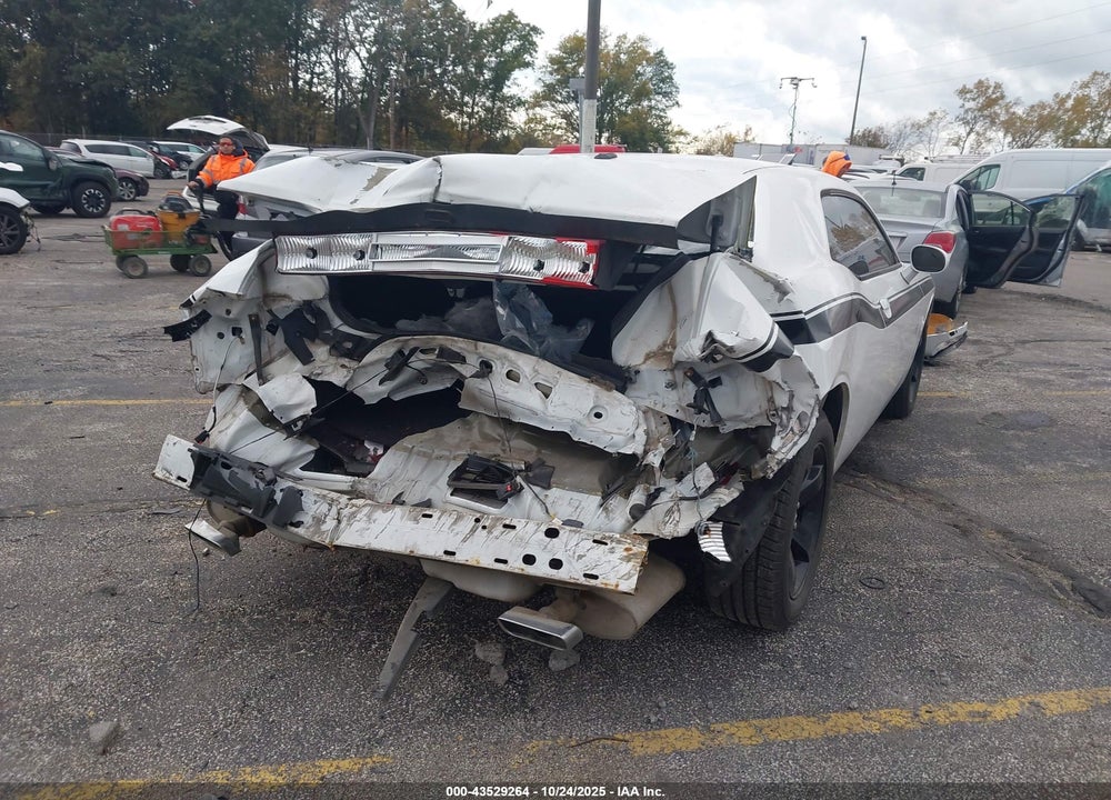 2012 DODGE CHALLENGER SXT VIN: 2C3CDYAG5CH101308