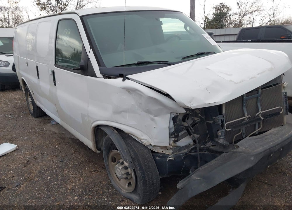 2017 CHEVROLET EXPRESS 2500 WORK VAN VIN: 1GCWGAFF1H1118197
