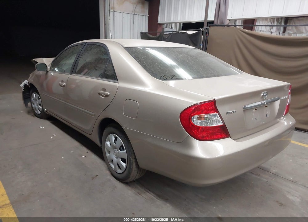 2002 TOYOTA CAMRY LE VIN: 4T1BE32K12U623807