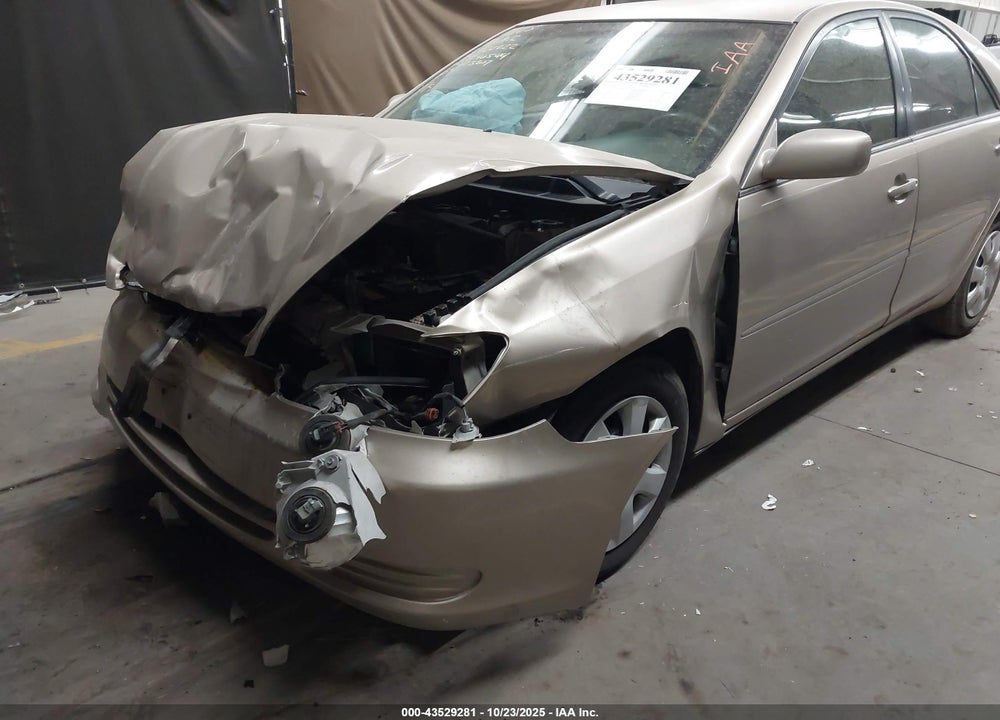 2002 TOYOTA CAMRY LE VIN: 4T1BE32K12U623807