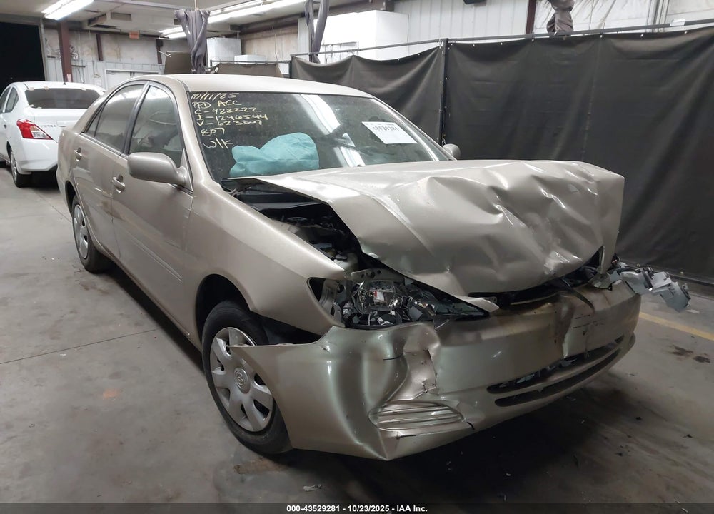 2002 TOYOTA CAMRY LE VIN: 4T1BE32K12U623807