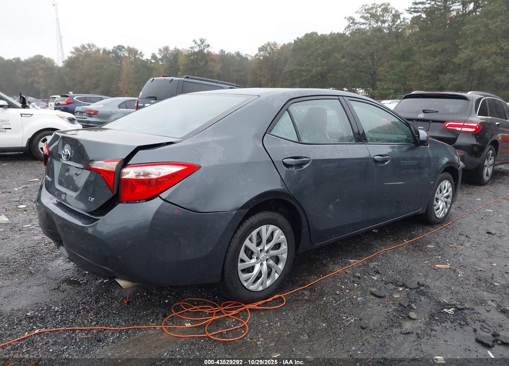 2017 TOYOTA COROLLA LE VIN: 2T1BURHE0HC754910