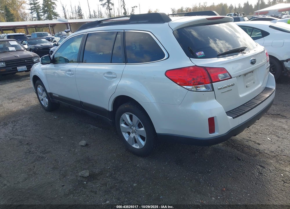 2012 SUBARU OUTBACK 2.5I PREMIUM VIN: 4S4BRBGC1C3301689