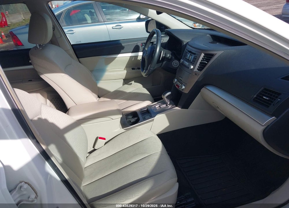 2012 SUBARU OUTBACK 2.5I PREMIUM VIN: 4S4BRBGC1C3301689