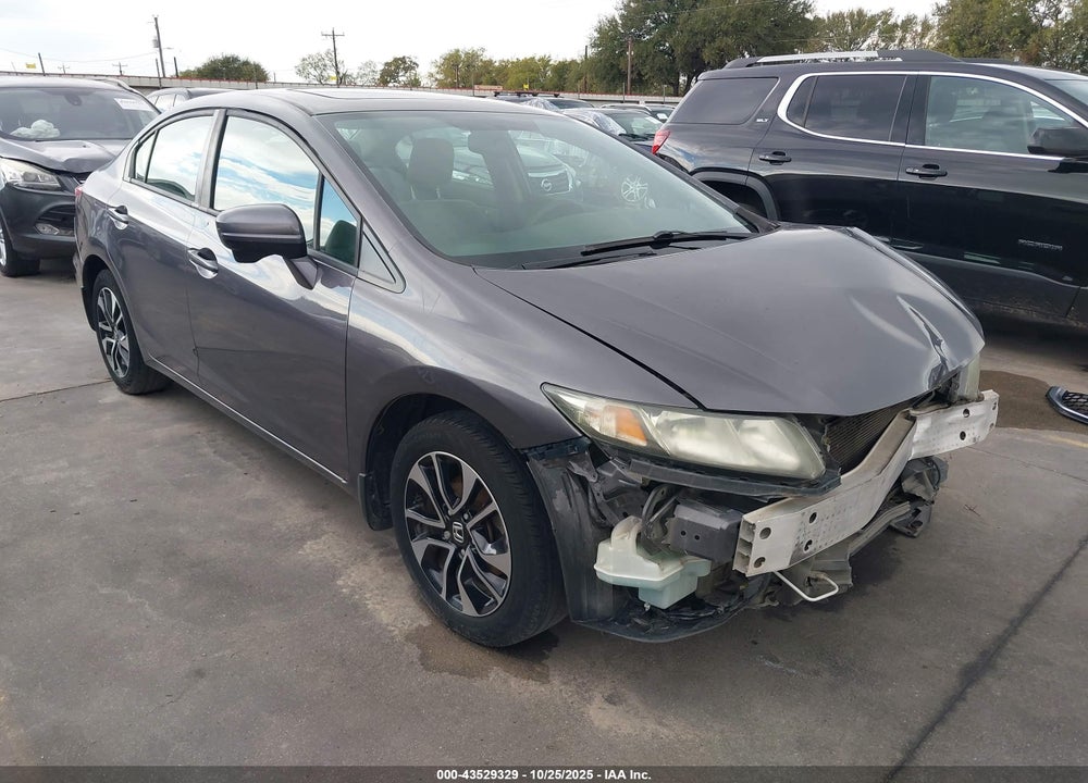 2014 HONDA CIVIC EX VIN: 19XFB2F87EE047005