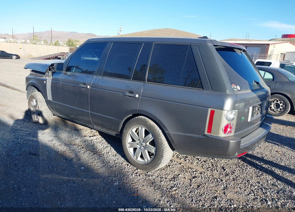 2007 LAND ROVER RANGE ROVER HSE VIN: SALME15487A244609