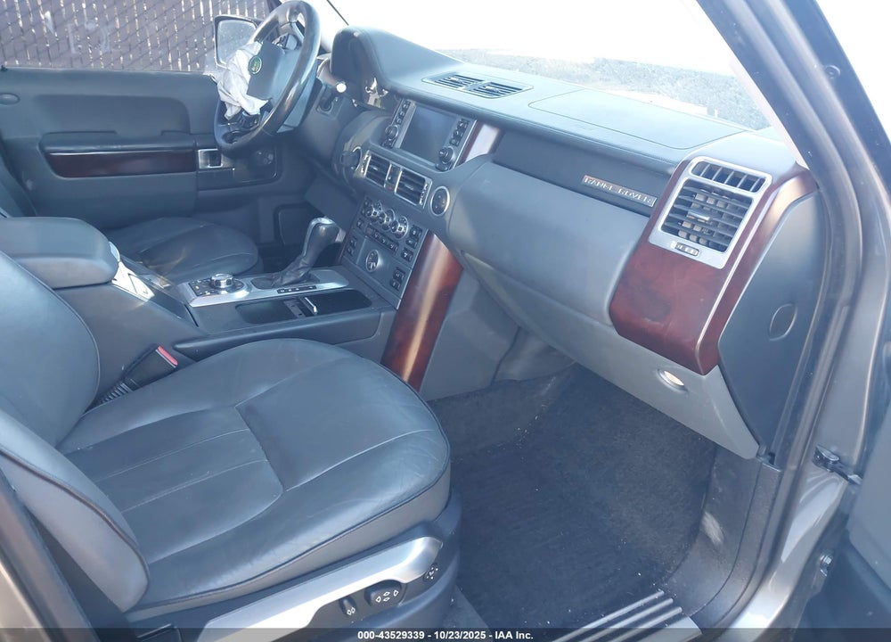 2007 LAND ROVER RANGE ROVER HSE VIN: SALME15487A244609