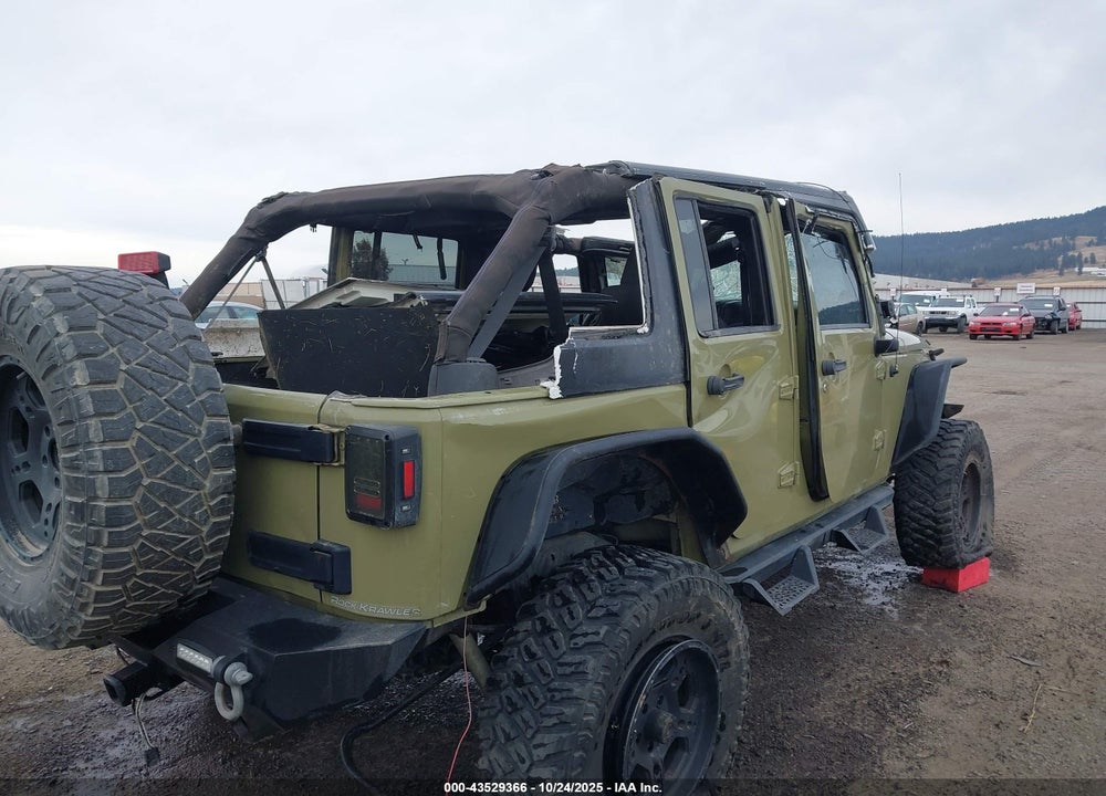 2013 JEEP WRANGLER UNLIMITED VIN: 1C4BJWDG6DL575689